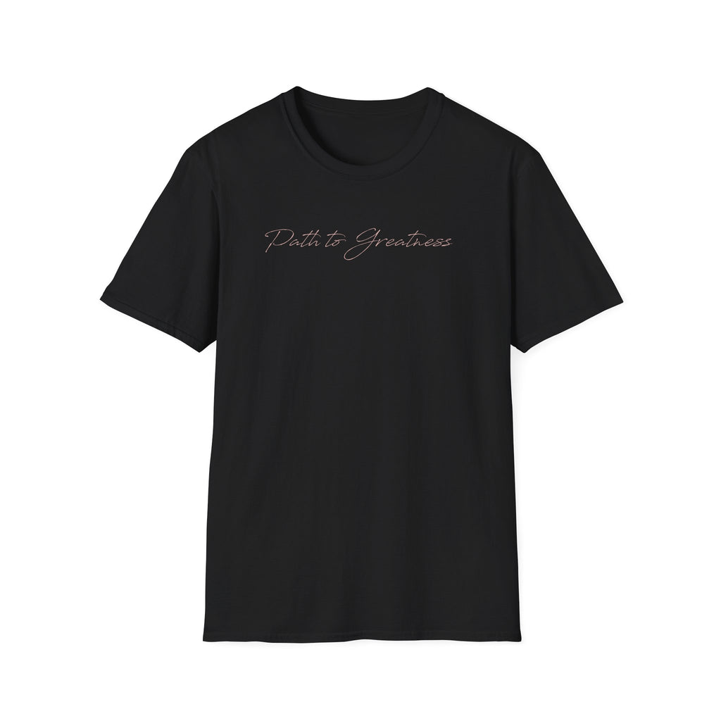 Plowing vs Building and Path to Greatness T-Shirt