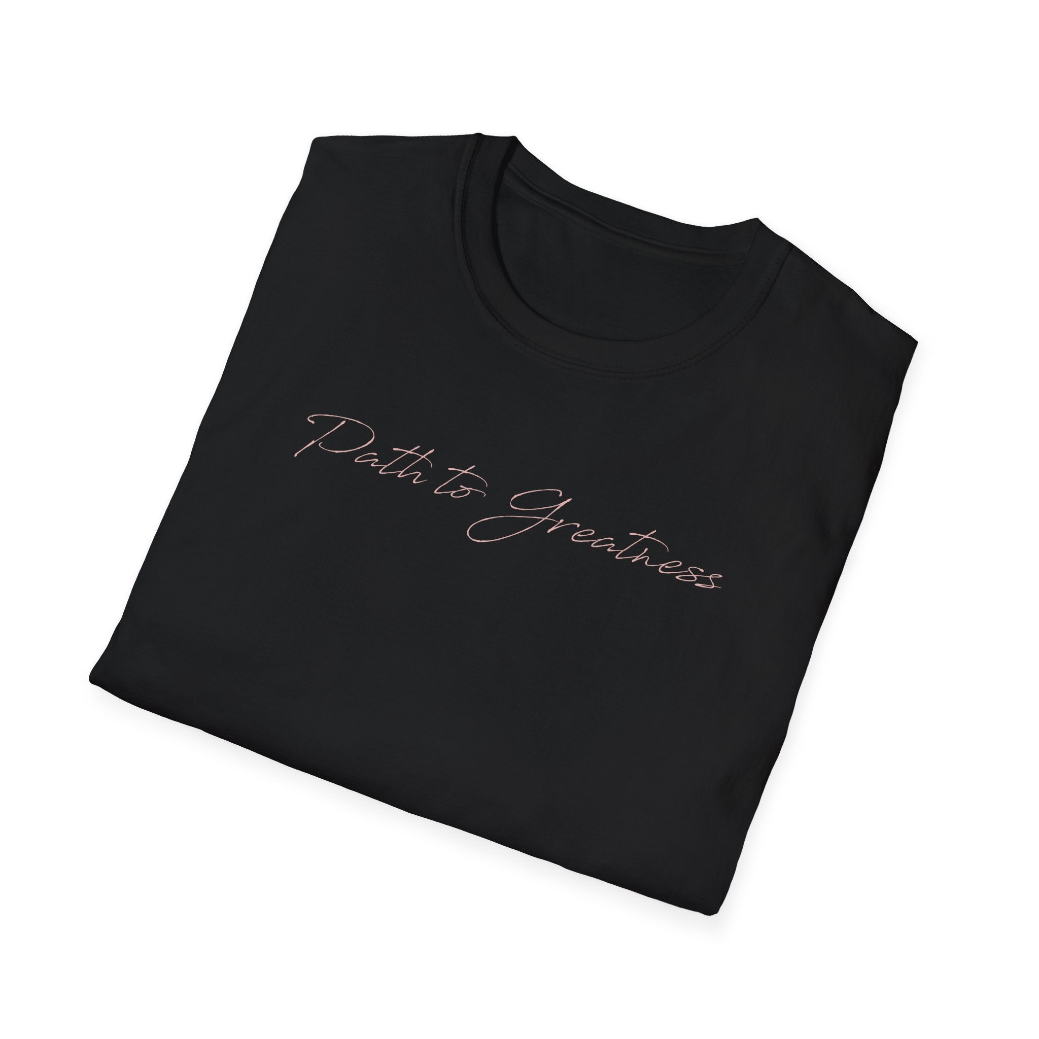 Plowing vs Building and Path to Greatness T-Shirt